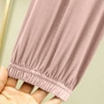 thumbnail image 5 of Yuanlook Women's Pajama Pants,Ultra-Soft Comfy Lounge Pants Sleepwear Cinch Bottom Slacks Elastic Waist Slim Fit Trousers, 5 of 9