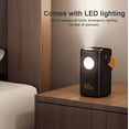 thumbnail image 3 of Homadio 60000mAh Power Bank, 45W USB-C PD Fast Charge, 4 Output Ports, LED Emergency Flashlight & Handle, HD Digital Display, Charger for iPhone, Android, Laptops, Camping Travel Power Outages, 3 of 6