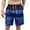 Blue, variant on kamemir Men's Board Shorts Men's Swim Trunks Quick Dry Board Shorts with Zipper Pockets Beach Shorts Bathing Suits for Men(Red,S)