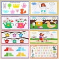 thumbnail image 5 of Deals! Danhjin Kids Books, Busy Book for Kids with Educational Tear and Paste Flip Through Designs, Spring Summer Autumn Winter Edition for Early Learning and Sensory Play, Christmas Gifts, 5 of 7