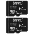 thumbnail image 1 of Tarjeta micro SDXC Arenti de 64 GB, paquete de 2 unidades, C10 U3 V30 A1, 1 of 6