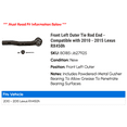 thumbnail image 2 of Front Left Outer Tie Rod End - Compatible with 2010 - 2015 RX450h 2011 2012 2013 2014, 2 of 2