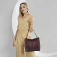 thumbnail image 4 of Montana West Hobo Bag Purses and Handbags for Women Top Handle Handbags with Zipper, 4 of 7