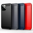 thumbnail image 4 of PANDACO Red Brushed Metal Case for iPhone 12 Pro Max, 4 of 4
