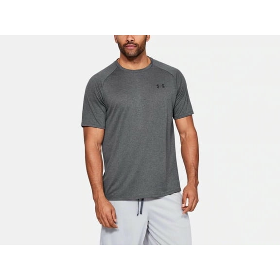 Under Armour Men's UA Tech 2.0 Short Sleeve Shirt 1326413 Carbon Heather