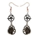 thumbnail image 4 of Pendientes Steampunk Jinwen Aleación Bronce Gancho Mujer, 4 of 8