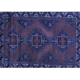 thumbnail image 1 of Ahgly Company Machine Washable Indoor Rectangle Persian Blue Traditional Area Rugs, 6' x 9', 1 of 4