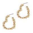 thumbnail image 2 of Blue Box Boutique Inc Small Gold Spiky Cluster Heart Hoop Earrings for Women, Teens | Valentine's Day, Galentine's Day Gift, 2 of 9
