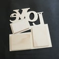thumbnail image 4 of 1Ensemble Cadre Familial en Bois Forme Creuse Beige pour les Amateurs d'Art, 4 of 5