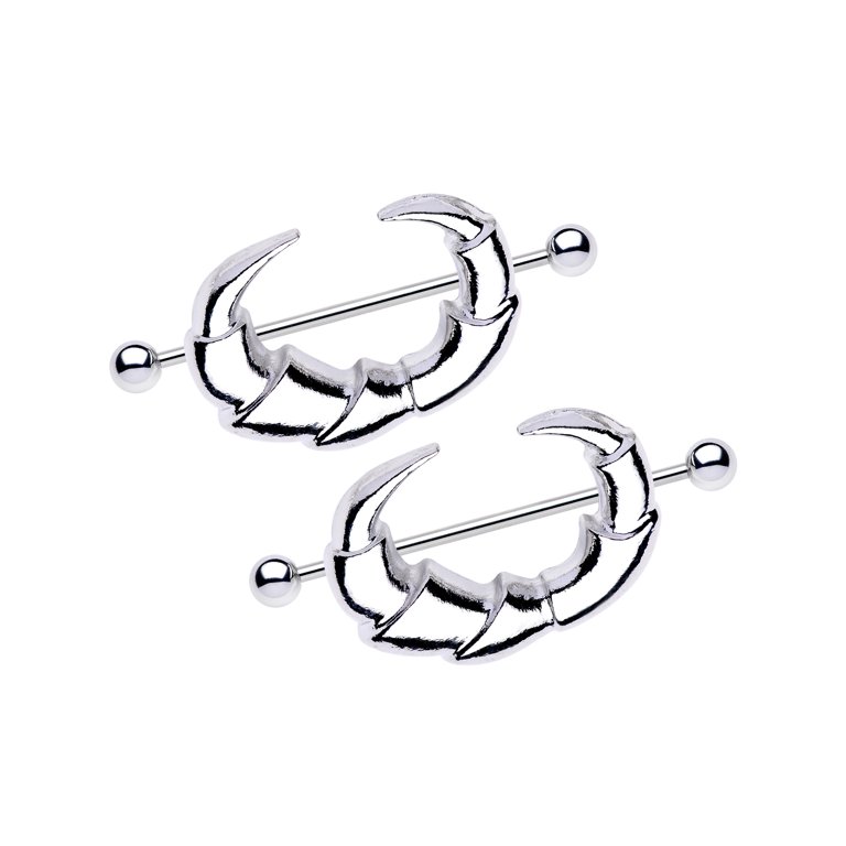 Steel Spiked Circular Nipple Shield