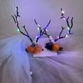 thumbnail image 5 of Halloween Hair Clip Gothic Hairpins with String Lights, Luminous Dead Branches Hairclips for Women Girls Halloween Party Hair Accessory Cosplay Consume, 5 of 5
