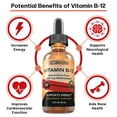 Extra Strength 6000mcg Vitamin B12 Sublingual Liquid Drops