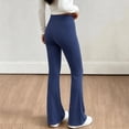 thumbnail image 3 of LIaqionyy Girl's Leggings Flare Pants High Waisted Yoga Bootcut Pant Kids Full Length Bell Bottoms Legging, 3 of 8