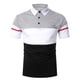 thumbnail image 1 of Playeras De Algodon Para Hombre, Camiseta De Manga Corta De Verano Para Hombre, Camiseta Moderna Y Con Bloques De Color, Camisa De Cuello Para Hombre, 1 of 2