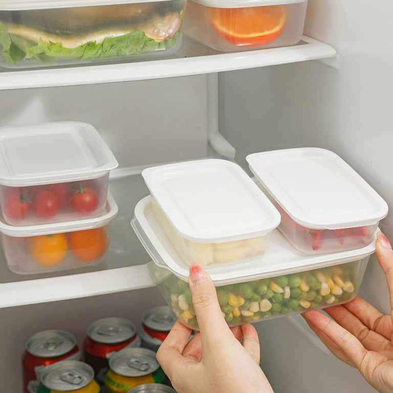 Large Food Storage Containers Airtight Leak Proof Food Containers with Lids  for Lunch Leftover Storage Bowl Fruit Keep Fresh 