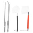 thumbnail image 1 of Fishing Catching Net Fishing Set with Stainless Steel Telescoping Pole Handle Suitable for Tank Pond Aquarium, 1 of 9