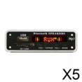thumbnail image 1 of Placa Decodificadora WMA 5xMP3, Reproductor MP3 De Música Universal Inalámbrico De 5-12V Para Coche, 1 of 8