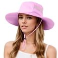 thumbnail image 3 of jiaxiM Mesh Sun Hat for Men Golf Soaker Hats Summer Beach Safari Wide Brim Fishing Cap Outdoor, 3 of 5