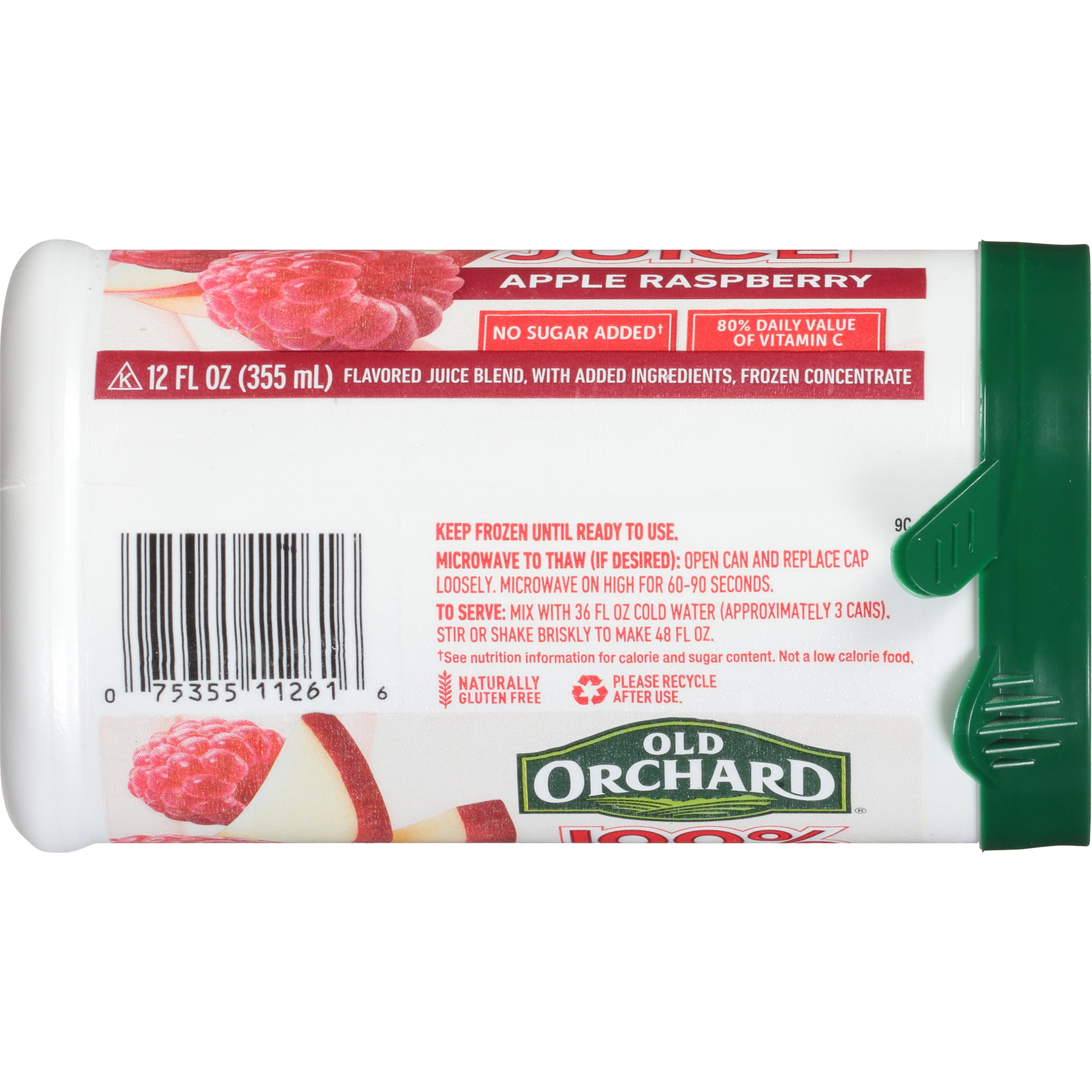 Old Orchard Apple Raspberry 100% 100% Flavored Juice Blend, 12 oz Frozen Concentrate