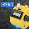 thumbnail image 3 of Handheld Tally Counter 4-Digit Number Count Clicker Counter Hand Counter Handheld Tally Counter (Yellow), 3 of 10