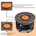thumbnail image 4 of 30OZ Food Storage Can - Keep Coffee Tea Flour & More Fresh - Ideal for Cereal Nuts & Pet Food Matte Black Flowing Lines, 4 of 9