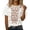 A1_White, variant on Ethnic Embroidered Cotton Linen Shirts Short Sleeve Crewneck Shirt Soft Comfortable Plus Size Tunic Peasant Fashion T-Shirts Plus Size Blouses Work Shirt Trendy Summer Boho Tops B Xl