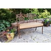 Better Homes and Gardens® Lake in the Woods Cast Back Bench