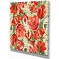 thumbnail image 2 of Design Art - Motif de Fleurs Rouges Sans Coutures, 2 of 3