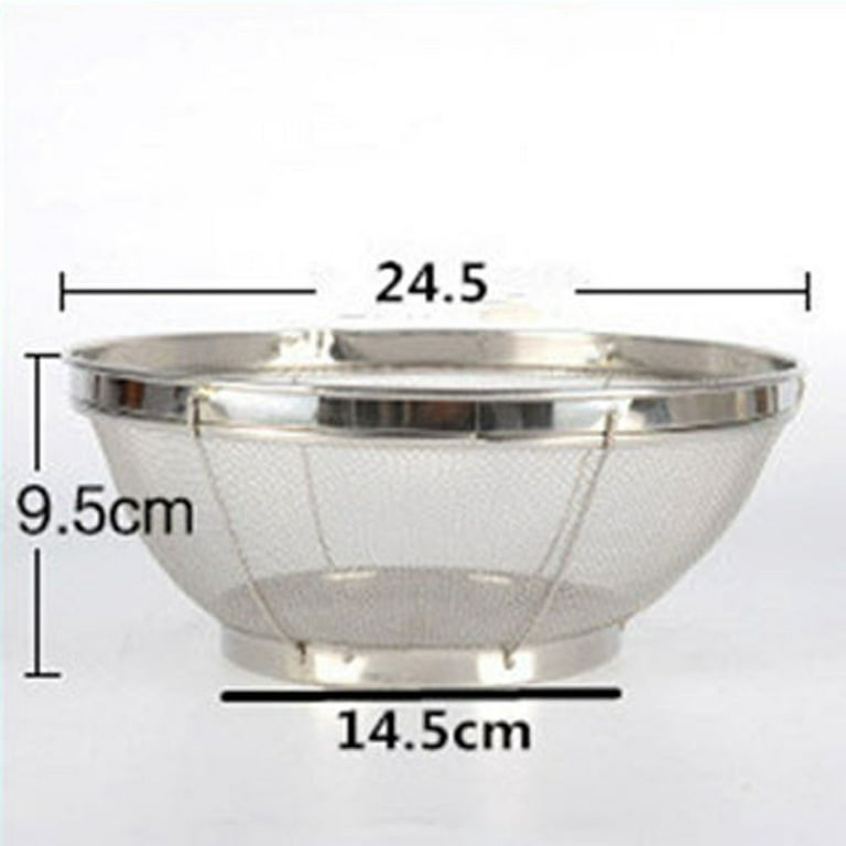 Stainless Steel Soup Juice Strainer For Kitchen Use Soup Strainer Big Size-  32cm
