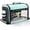 Large-Green, variant on Bird Carrier Bag Bird Travel Cage with Stand, Lightweight Backpack for Parrot, Portable Bird Travel Bag, Pet Transparent Breathable Travel Cage, Green