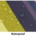 thumbnail image 3 of Outdoor Tablecloth with Umbrella Hole and Zipper, Rectangle Patio Table Covers for Spring/Summer, Machine Washable Outdoor Picnic Table Cloth (02stripes, 60" × 84" Rectangular), 3 of 6