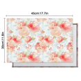 thumbnail image 5 of Pioneer Flower Floral Print Pattern Summer Placemats Table Placemats Set Of 6-Linen Kitchen Washable Placemats Table Mats 12x18 Inch Non-Slip Heat Resistant, 5 of 5