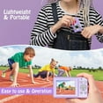 thumbnail image 6 of Digital Camera Kids Camera FHD 1080P 44MP Vlogging Camera with 16X Digital Zoom Portable Mini Digital Camera for Kids Teens Seniors with 32GB Card (Purple), 6 of 9