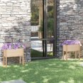 thumbnail image 2 of Jardineras VidaXL de madera maciza de pino 70 x 31 x 70 cm (2 unidades), 2 of 9