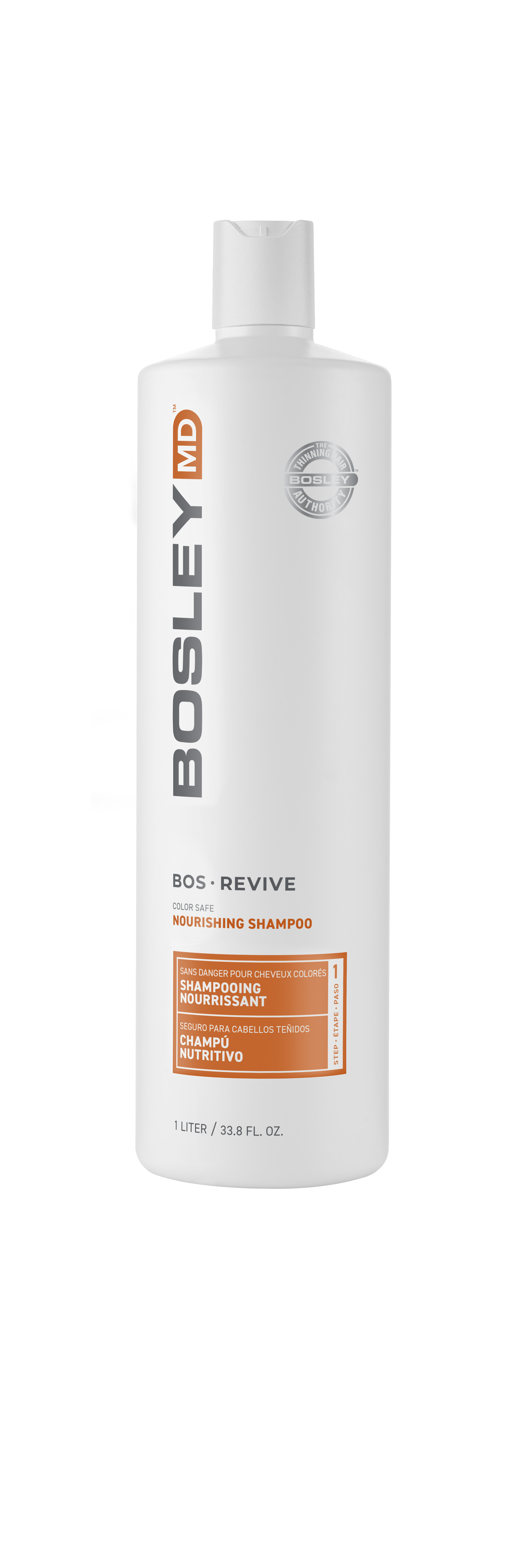 Bosley BOSRevive Shampoo For ColorTreated Hair, 33.8 Oz