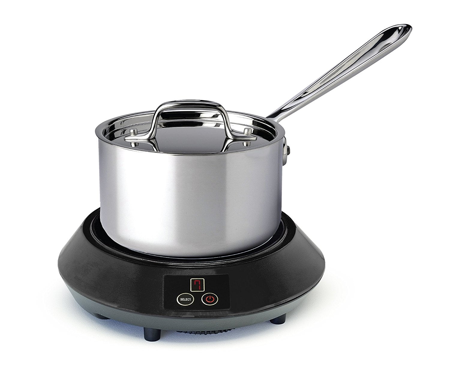 Eind 88 Maxi Matic Mini Induction Cooker Black 7 Levels Of