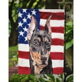 thumbnail image 3 of Carolines Treasures SC9644GF German Pinscher with American Flag USA Flag Garden Size  Small multicolor, 3 of 3