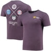 Men's Purple 2021 The Women's Cup Tri-Blend T-Shirt