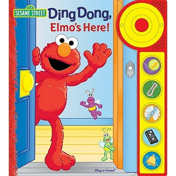 Pre-Owned Sesame Street - Ding Dong, Elmo's Here! Sound Book - PI Kids (Unknown) 141279613X 9781412796132