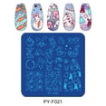 thumbnail image 4 of PICT YOU-placas de estampado de uñas cuadradas de conejo, diseño de plantilla de acero inoxidable para decoración de uñas, bricolaje, herramientas de plantilla de uñas, 4 of 4