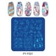 thumbnail image 4 of PICT YOU-placas de estampado de uñas cuadradas de conejo, diseño de plantilla de acero inoxidable para decoración de uñas, bricolaje, herramientas de plantilla de uñas, 4 of 4