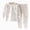 H01-Beige, variant on TOWED22 Toddler Baby Boy Fall Winter Outfit Waffle Solid Color Long Sleeve Sweatshirts Stretch Jogger Pants Newborn Clothes Set Size:6-12 M,Color:Light Pink