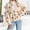 ZBeige2, variant on Halloween Sweater for Women Y2k Ghost Pumpkin Long Sleeve Shirt Vintage Unisex Womens Knit Cardigan Trick or Teach