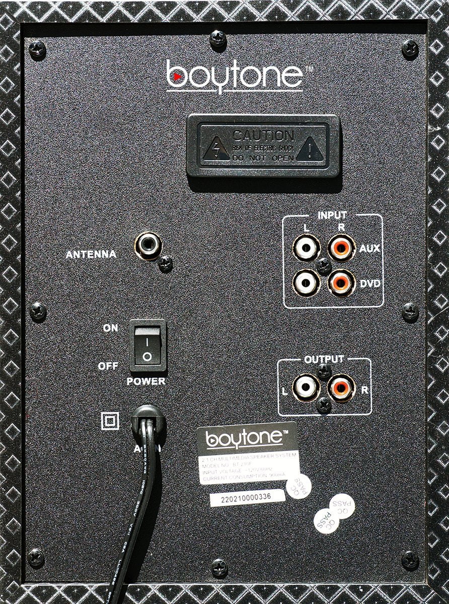 Boytone BT-215FD, Powerful Wireless Bluetooth Home Speaker System 55 W, FM Radio, Excellent Quality Clear Sound