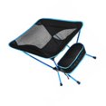 thumbnail image 3 of Soidarity Silla de malla plegable para exteriores, marco de aleación de aluminio, Camping, pesca, Picnic, silla plegable portátil carpas cielo azul Soidarity OD000060-04B, 3 of 6