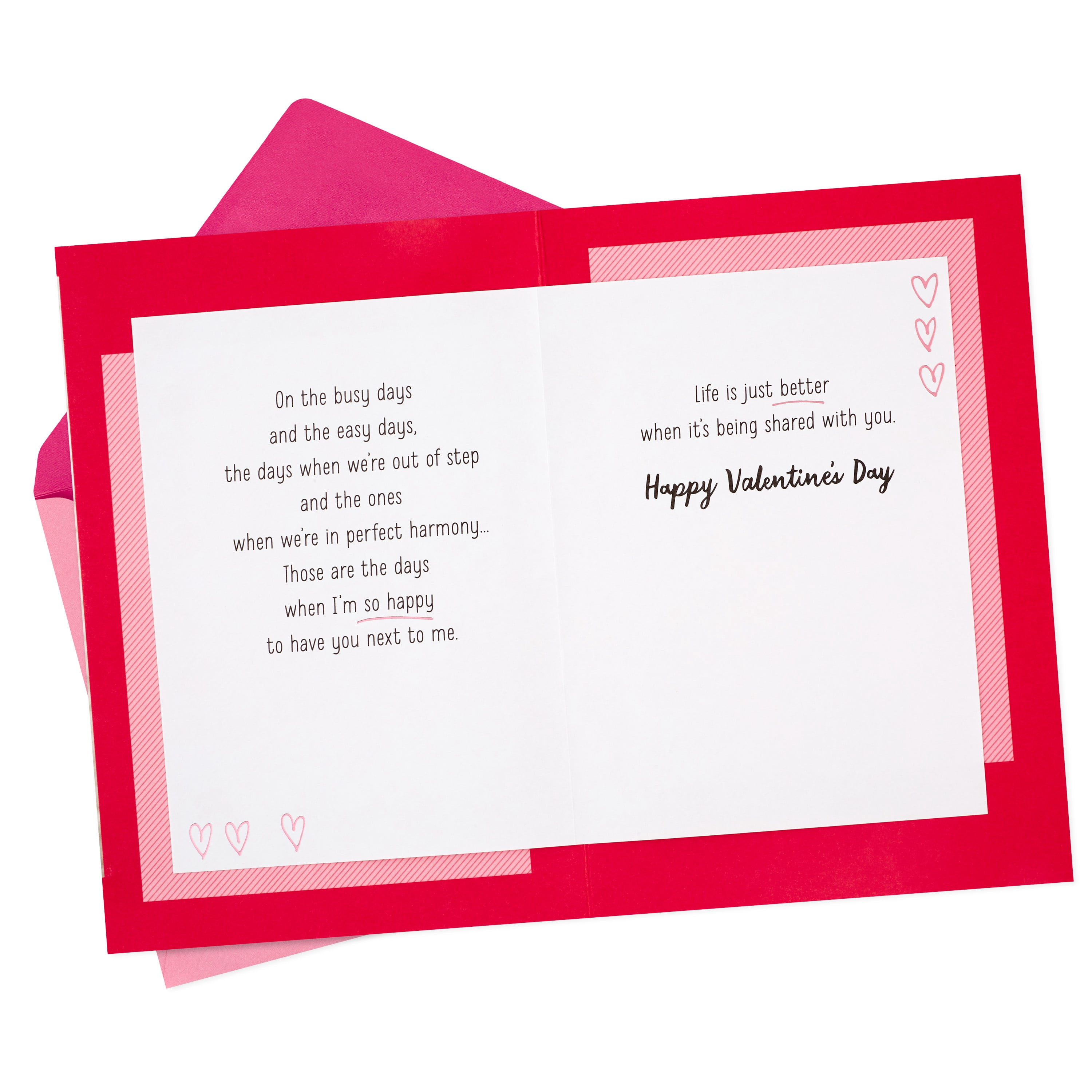 Hallmark Romantic Valentine's Day Card for Wife (so Happy Together)