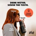 thumbnail image 2 of Botella de agua air up de acero negro 470 ml + 5 cápsulas de sabor, 2 of 7
