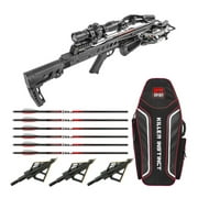 Killer Instinct Fatal-X Crossbow with 6 Arrows, 3 Broadheads, and Case Hunters Bundle)