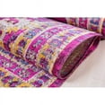 thumbnail image 5 of LaDole Rugs LaDole Timeless Elson Vintage Outdoor Mat Purple Pink Rug 5'3" x 7'5" (160cm x 230cm) 5' x 8' Living Room, Bedroom, Patio, 5 of 5
