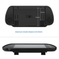 thumbnail image 3 of 7 Inch Car LCD Mirror Monitor Parking Screen 2 AV Input Auto Display Assist for Rear View Reversing Camera,1 x monitor,Black, 3 of 5